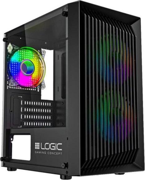 Actual product image Logic Obudowa Atos RGB Mini USB 3.0 Bez Zasilacza (mATX, Mini-ITX)