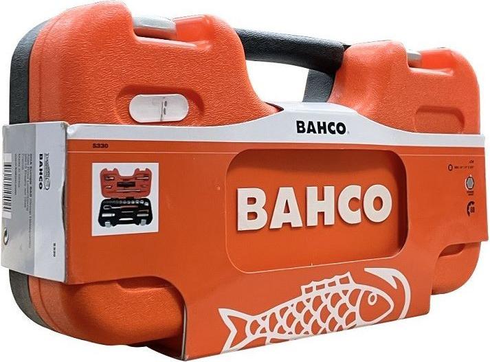 Immagine prodotto Bahco 1/4"- und 3/8"-Steckschlüssel-Satz, metrisch, Sechskant, inklusive Umschaltknarre - 34-teilig (3/8")