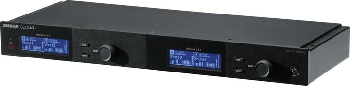 Immagine prodotto Shure SLXD4Q+E=-G65 - Odbiornik poczwórny cyfrowy (470-606 MHz)