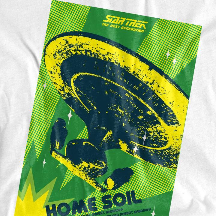 Actual product image Unisex Adult The Next Generation Season 1 Episode 18 T-Shirt (L)