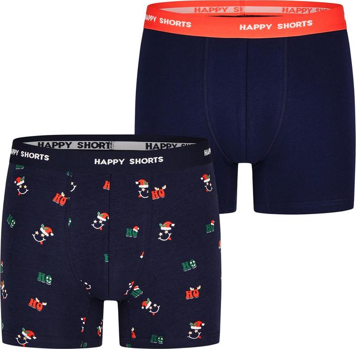 Image du produit Happy shorts Retro Boxer Jersey XMAS (M, lot de 2)