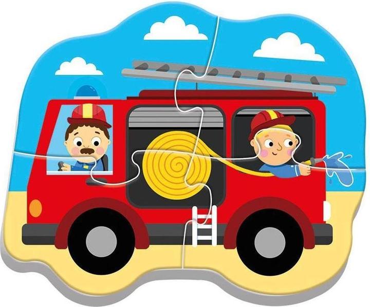 Actual product image Trefl Baby Classic Vehicles and contest (207 pieces)