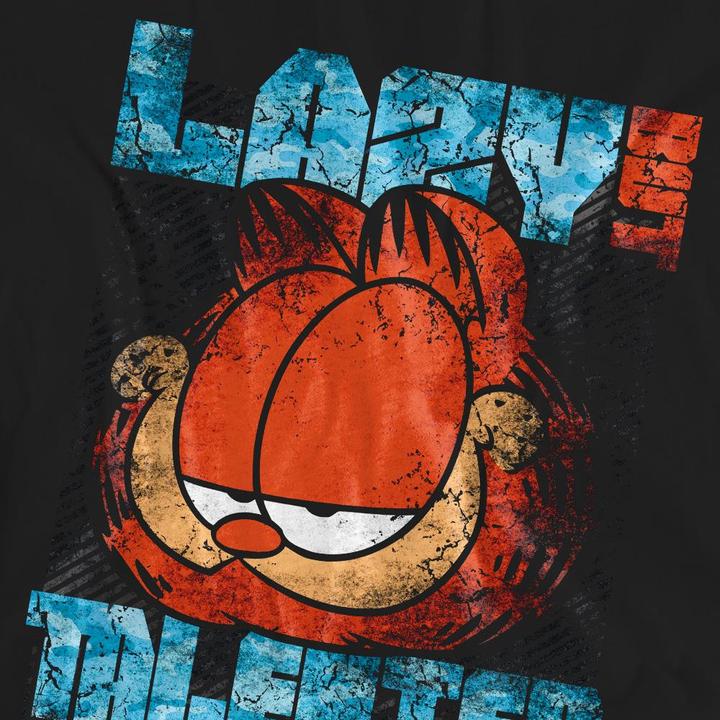 Immagine prodotto Garfield Lazy But Talented Maglietta Effetto invecchiato Adulto Unisex (XL)