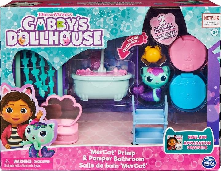 Image du produit Gabby's Dollhouse Chambre Deluxe MerCat's Bathroom