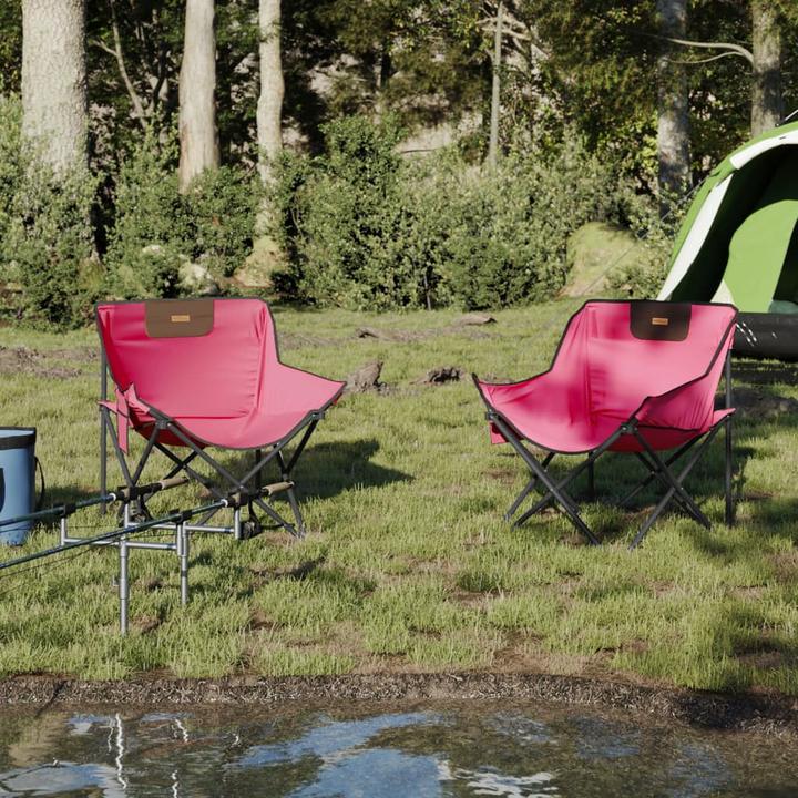 Image du produit VidaXL Chaises de camping 2 pcs. avec sac Pliable