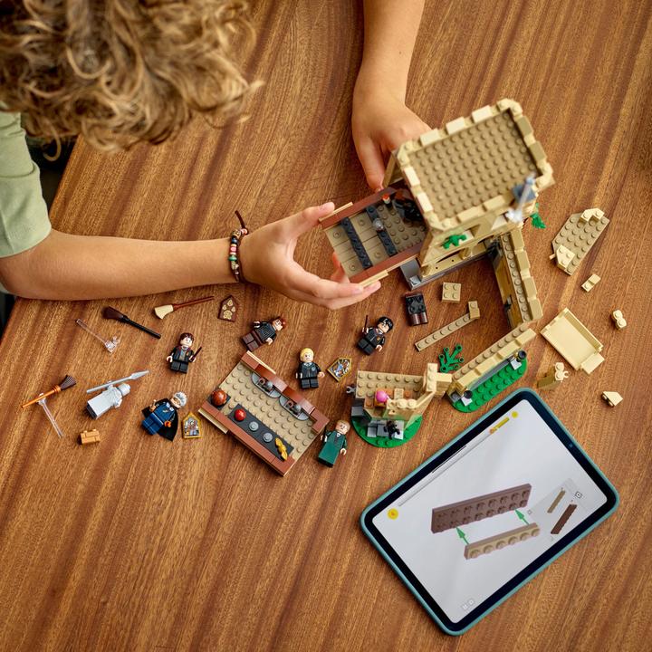 Actual product image LEGO Hogwarts Castle flying lessons (76447, LEGO Harry Potter)