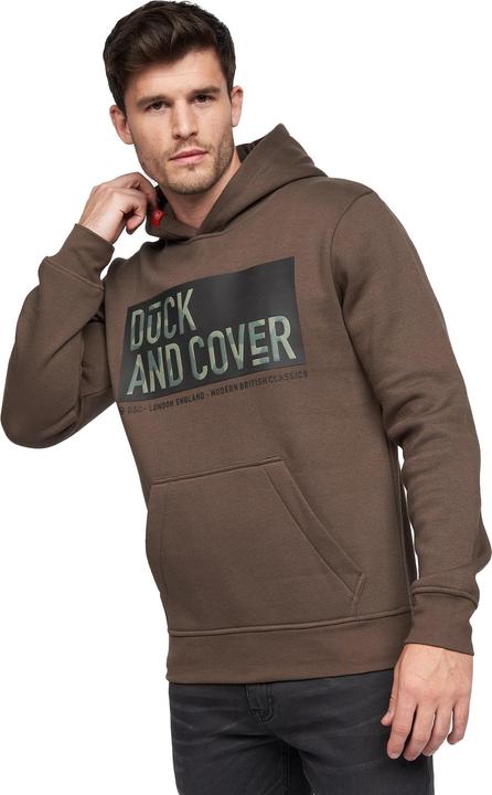 Actual product image Duck and Cover Mens Quantain Hoodie (S)