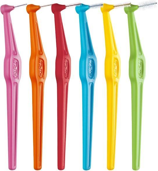 Actual product image TePe Angle interdental brush MULTIPACK orange (25 x, 0.45 mm)
