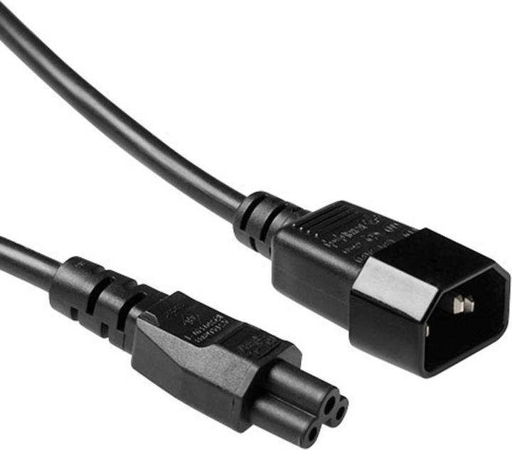 Image du produit Powercord C14 - C5 noir 1 m (1 m)
