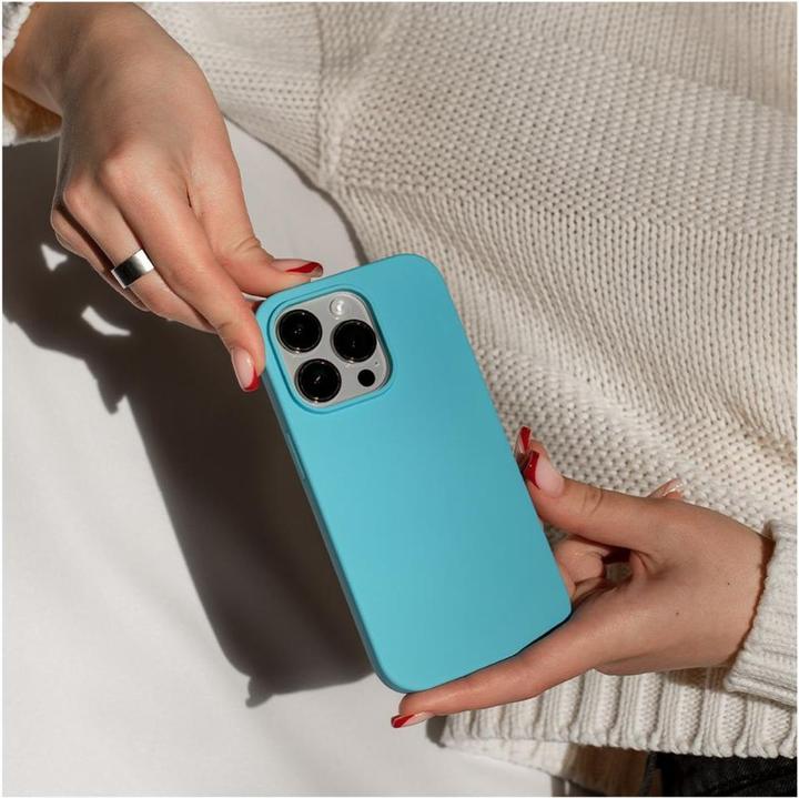 Immagine prodotto Evelatus Apple iPhone 12/12 Pro Custodia morbida con fondo Sky Mėlyna (Apple iPhone 12, Realme 12 Pro+)