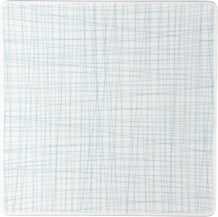 Produktbild Rosenthal Teller quadr. 31 cm - Mesh Line Aqua (1 x, 31 cm)
