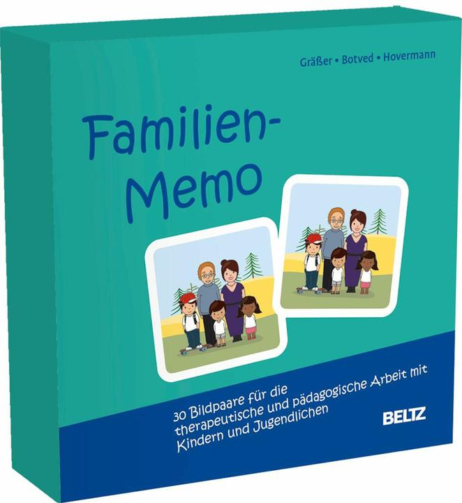 Immagine prodotto Familien-Memo (Tedesco, Annika Botved, Eike Hovermann jun., Melanie Gräßer, 2023)