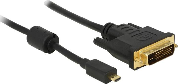 Produktbild Delock micro HDMI (Typ D) — DVI (1 m, HDMI, DVI)