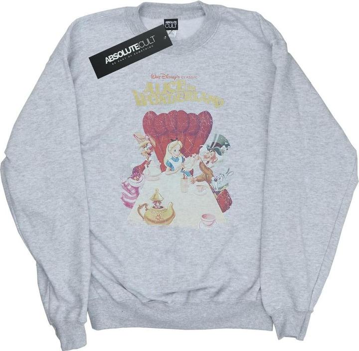 Disney Alice In Wonderland Retro Poster Sweatshirt