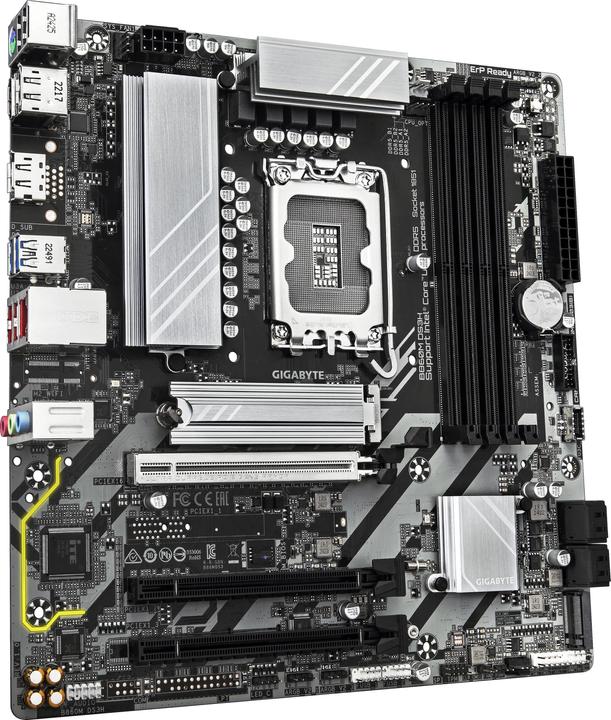 Produktbild Gigabyte MB GBT Intel 1851 B860M DS3H (LGA 1851, Intel B860, mATX)