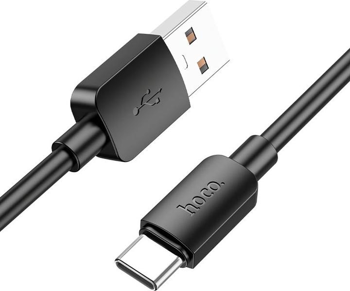 Produktbild Hoco USB-A to USB-C X96, 27W, 0.25m, schwarz (0.25 m, USB 3.2 Gen 2)