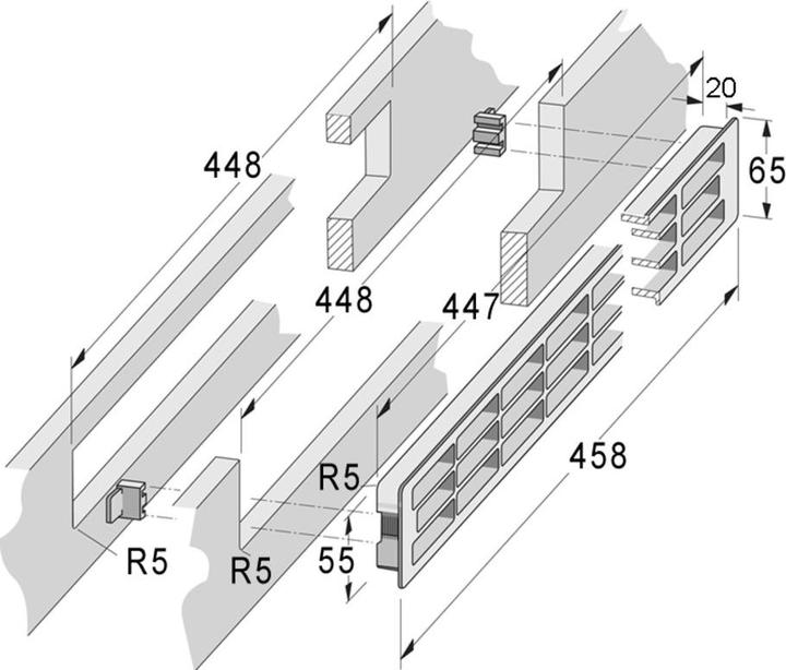 Image du produit Werkstarck Grilles d'aération