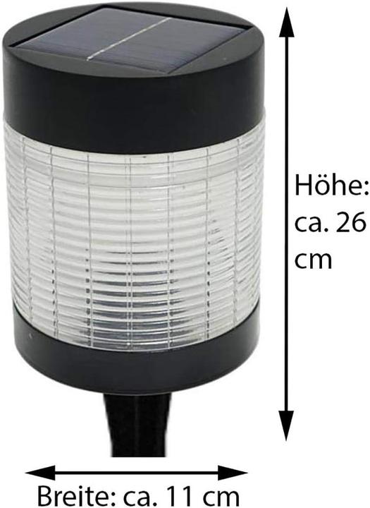 Produktbild Novaliv Gartenfackel Hirsch Feuerschale Metall mit Stiel Brennmittel Solarlampe LED