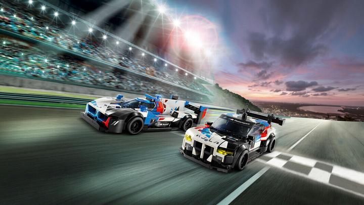 Produktbild LEGO BMW M4 GT3 & BMW M Hybrid V8 Rennwagen (76922, LEGO Speed Champions)
