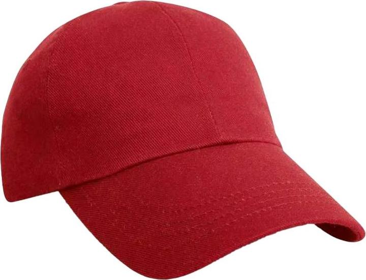 Actual product image Result Pro Style Plain Heavy Brushed Cotton Baseball Cap (One size)