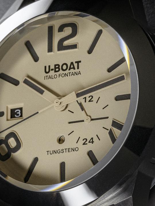 Immagine prodotto U-Boat 8893 Classico Tungsteno Nero Orologio Automatico Uomo 42mm 10ATM (Fatto in Svizzera, 42 mm)