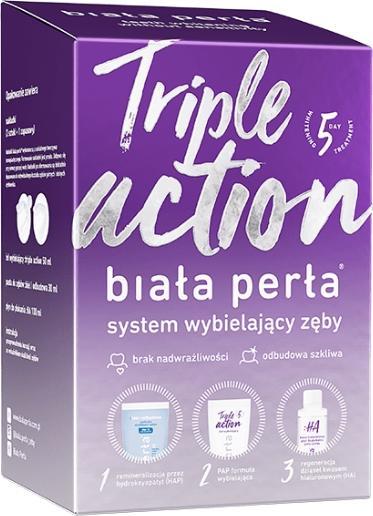 Produktbild Biala Perla Weisse Perle, Triple Action System System Gel 50 ml + Flüssigkeit 100 ml + Paste 30 ml (180 ml, Kit)