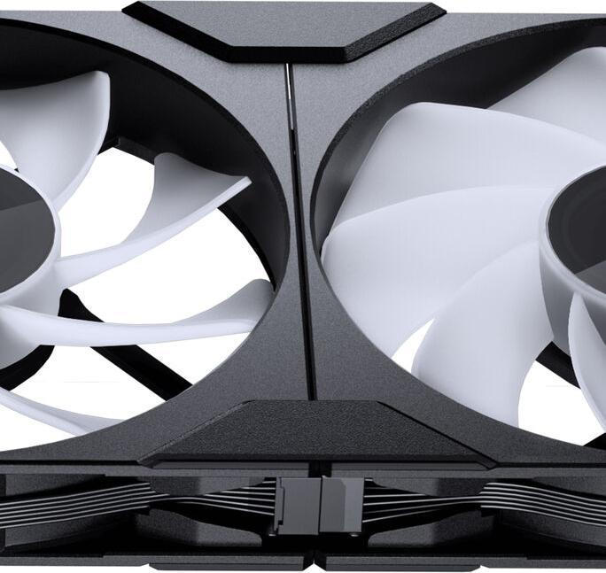 Immagine prodotto Phanteks Ventola M25 Gen2 PWM D-RGB in confezione da 3 pezzi - lama inversa, 140 mm, nera (140 mm, 3 x)