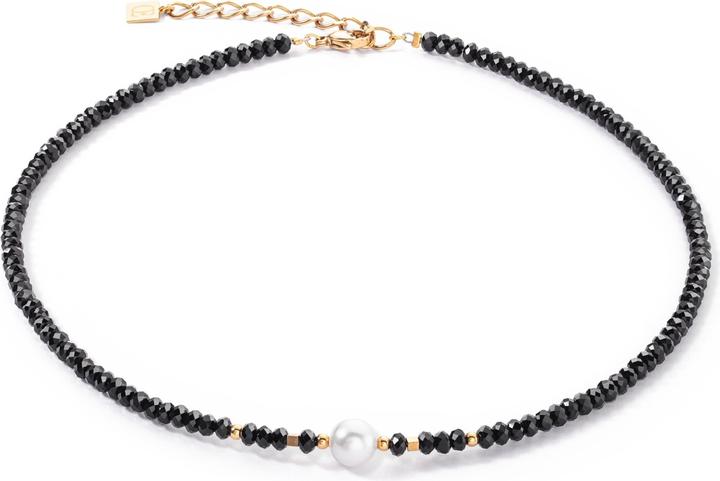 Immagine prodotto Coeur de Lion Collana in bianco e nero (Acciaio inossidabile, 42 cm)