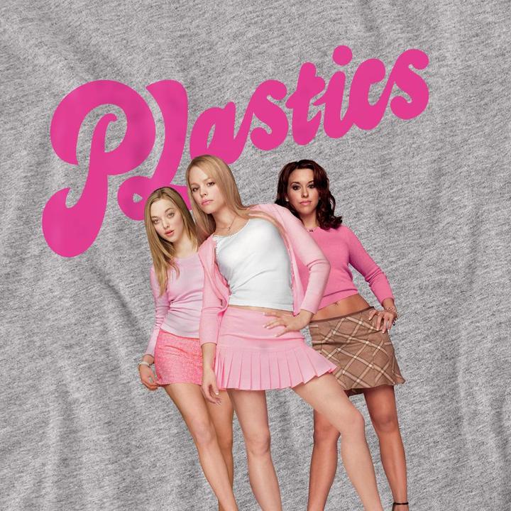 Immagine prodotto Mean Girls The Plastics Simple Maglietta Adulto Unisex (XXL)