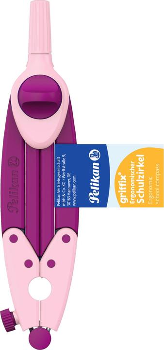 Image du produit Pelikan griffix® Compas Sweetberry, 3 pièces boîte pliante