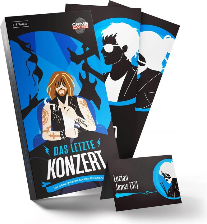 Actual product image Crime Cases The last concert - murder mystery dinner (German)