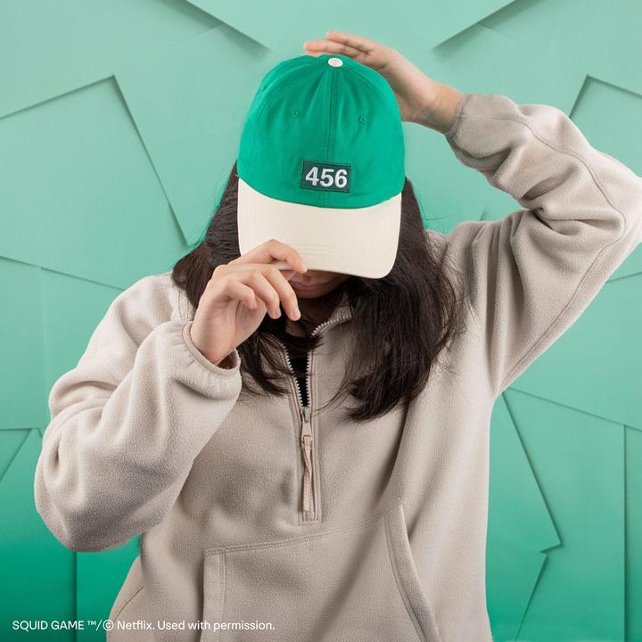 Image du produit Cinereplicas Casquette de baseball Squid Game Player 456