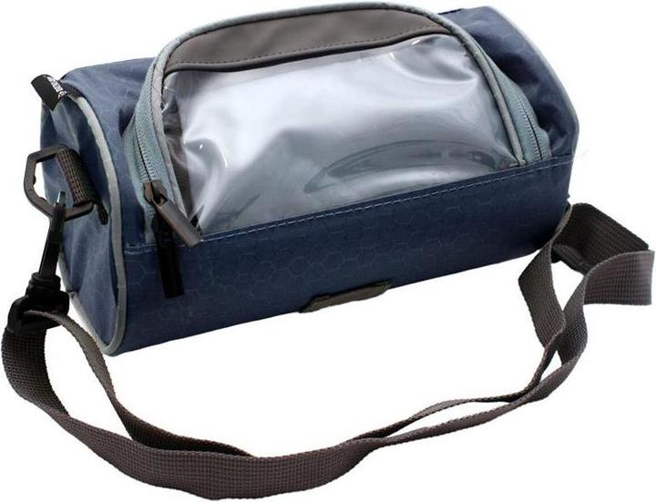 Image du produit Dunlop - Fahrradlenkertasche/Gepäcktasche mit Smartphonetasche (blau) (1.20 l, Sacoche de guidon)