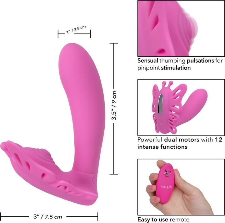 Produktbild CalExotics Venus Butterfly® Silicone Remote Pulsating Venus G
