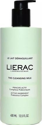Lierac The Cleansing Milk Removes Make-up Cleans and Nourishes 400ml (Make-Up Entferner, 400 ml)