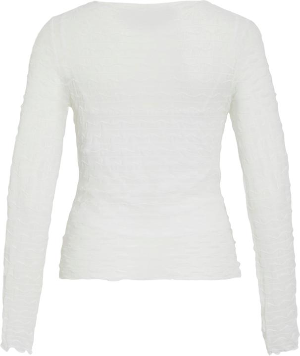 Actual product image Vila Boat-neck top with long sleeves (XS)