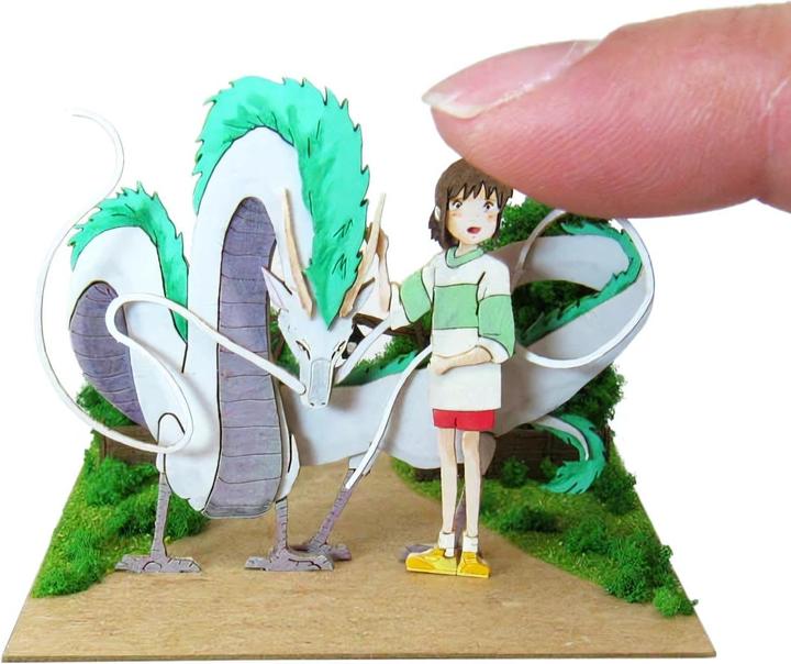 Actual product image Sankei Chihiros Reise ins Zauberland - Drache Haku und Chihiro - Paper Art Box