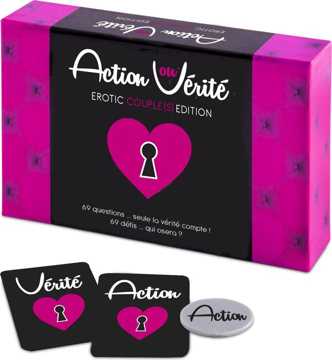 Actual product image tease & please Action ou Verite (Other, French)