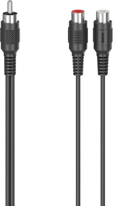 Immagine prodotto Hama Adattatore per subwoofer, spina cinch - 2 attacchi cinch