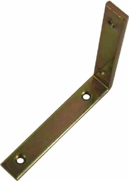 Actual product image Alberts Bracket extra strong 80 x 80 x 20 mm galvanised, thick layer passivated 1 pc. (1 pcs.)