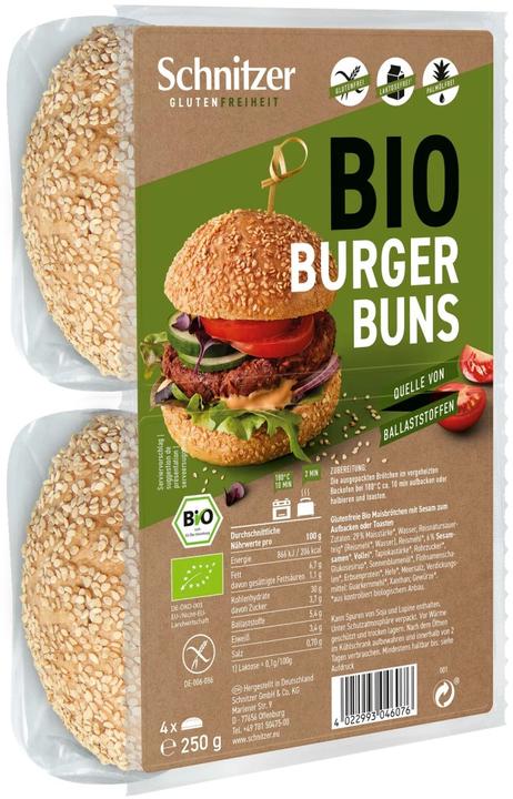 Produktbild Schnitzer Hamburger Buns (250 g)