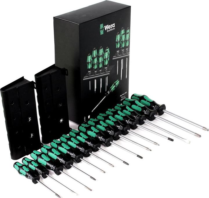 Immagine prodotto Wera Kraftform Big Pack 300 (Torx (TX), Cacciavite a croce PZ, Fessura croce Phillipps (PH))