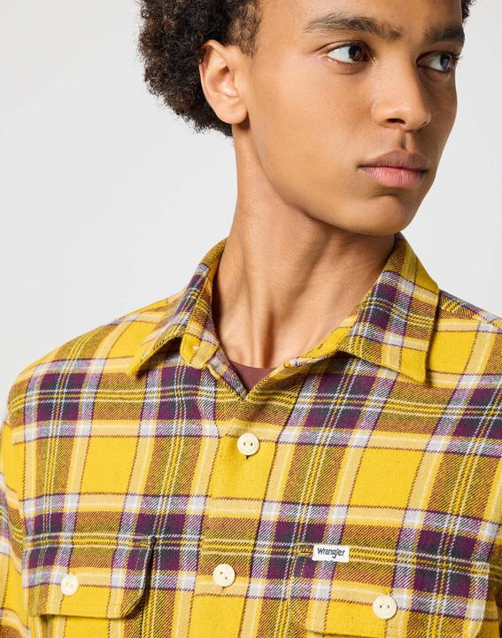 Actual product image Wrangler Langarmhemd Two Pocket Shirt (XXL)