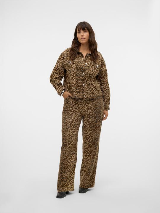 Actual product image Vero Moda VMCTESSA Hohe Taille Weiter Beinschnitt Jeans Weit geschnitten (W54/L32)