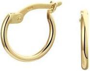 Actual product image Marie Celeste Oorringen - 12 mm - Gold (14k yellow gold earrings)