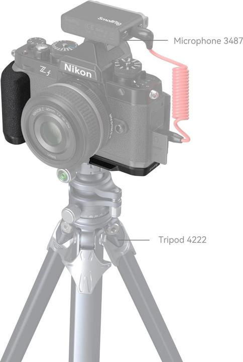 Immagine prodotto SmallRig 4262 Impugnatura a L per Nikon Z f (Impugnatura)