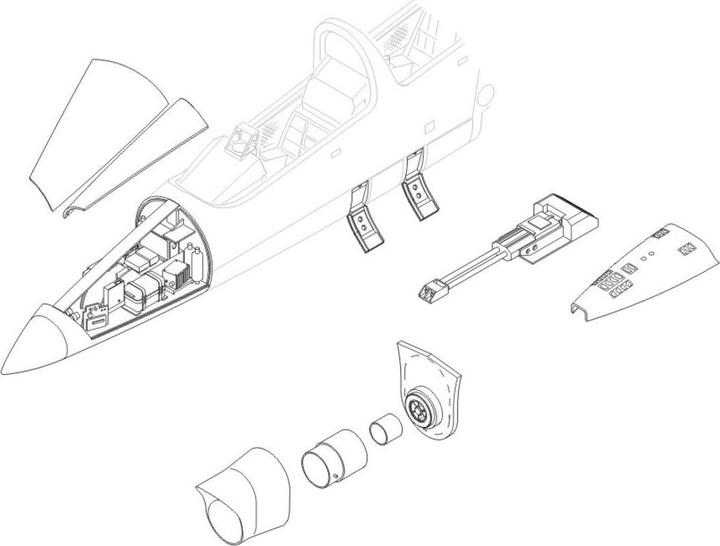 Produktbild CMK L-39 C/ZA Waffen Set