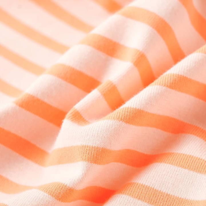 Actual product image VidaXL Children's T-shirt neon orange 116,Material: 95 % cotton. 5 (116)