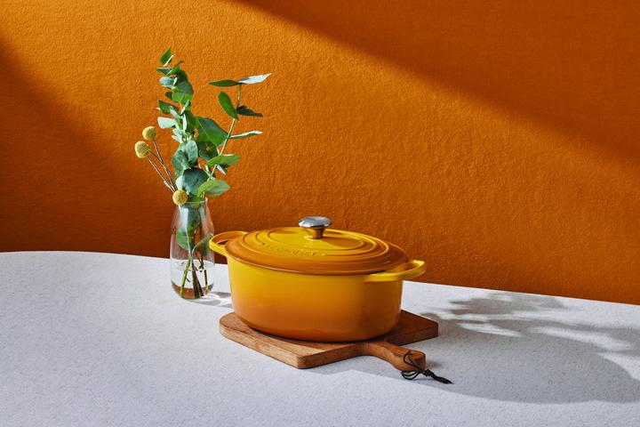 Image du produit Le Creuset Cocotte Signature ovale 31 cm Nectar (31 cm, Cocotte + faitout, Fonte)