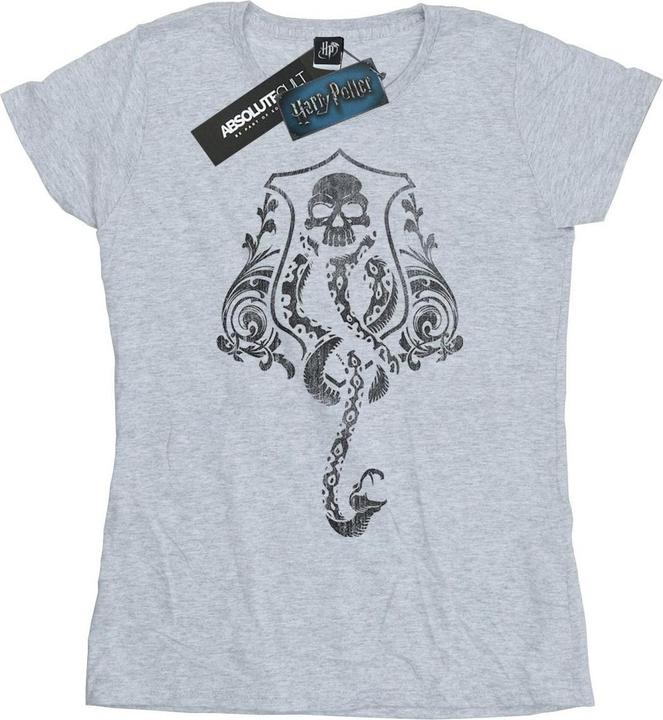 Actual product image Womens/Ladies Dark Mark Cotton Logo T-Shirt (S)